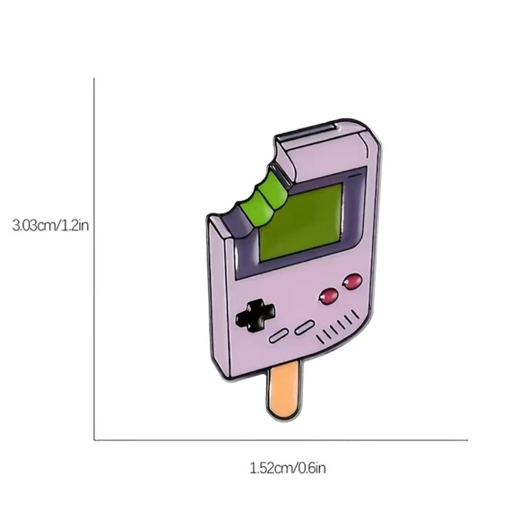 Popsicle Gameboy pin - Picture 5 of 6